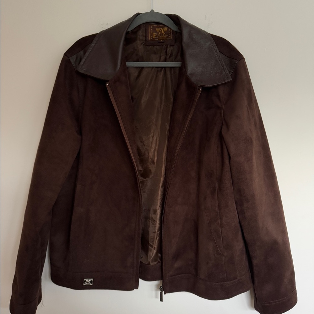 Vintage Emporio Collezione Brown Jacket – Size XL - Picture 2 of 10